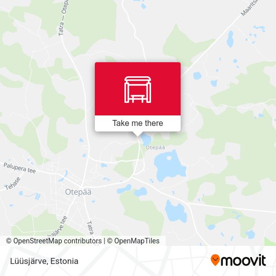 Lüüsjärve map