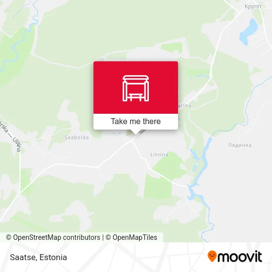 Карта Saatse