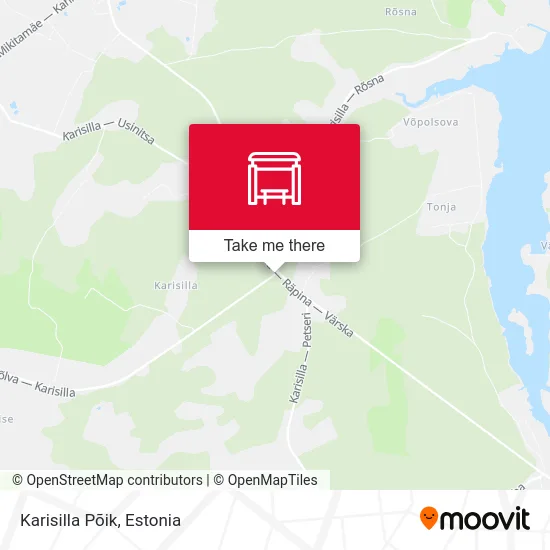 Карта Karisilla Põik