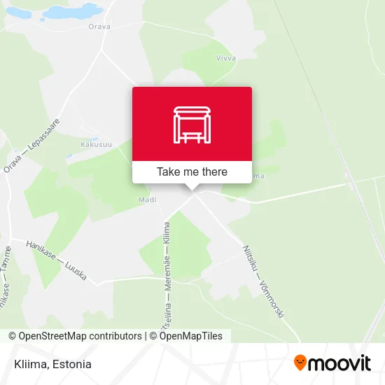 Карта Kliima