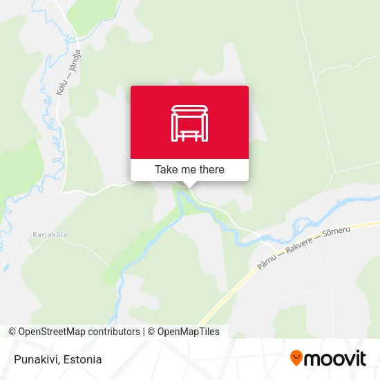 Карта Punakivi