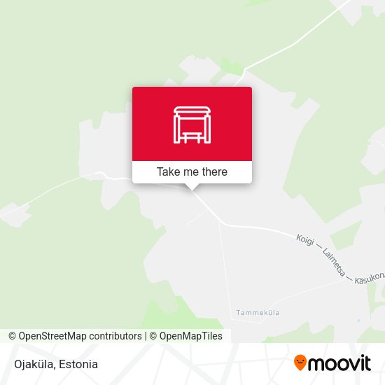 Карта Ojaküla