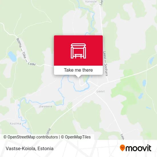 Карта Vastse-Koiola
