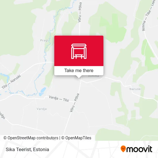 Карта Sika Teerist