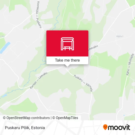Карта Puskaru Põik