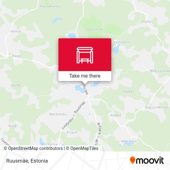 Карта Ruusmäe