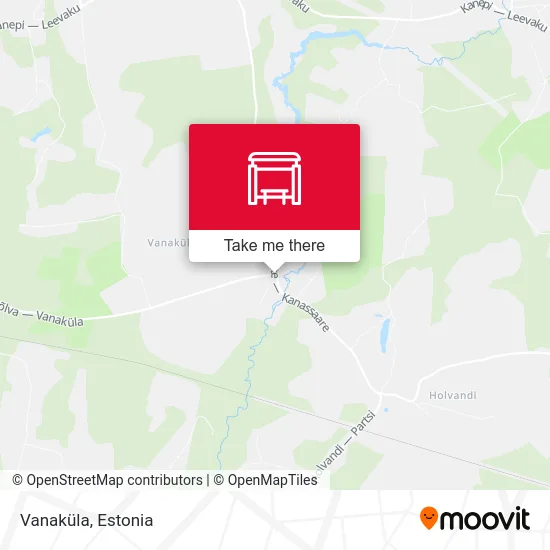 Карта Vanaküla