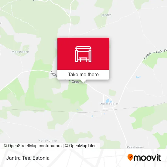 Карта Jantra Tee