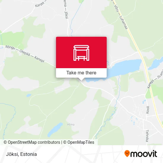 Карта Jõksi
