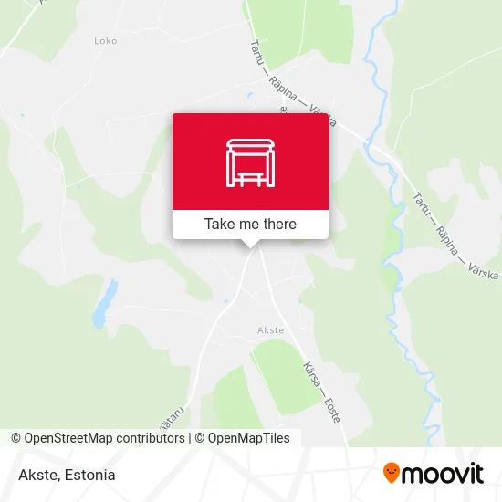 Карта Akste