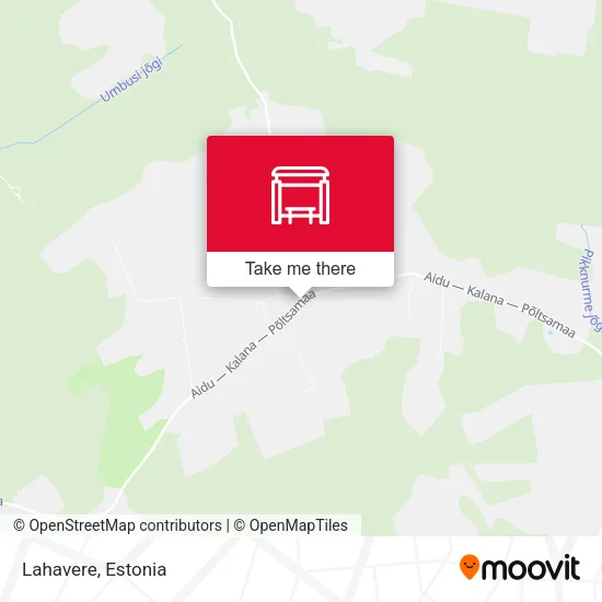 Карта Lahavere