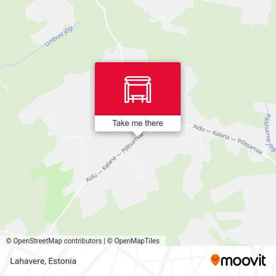 Карта Lahavere