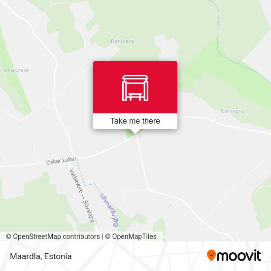 Карта Maardla