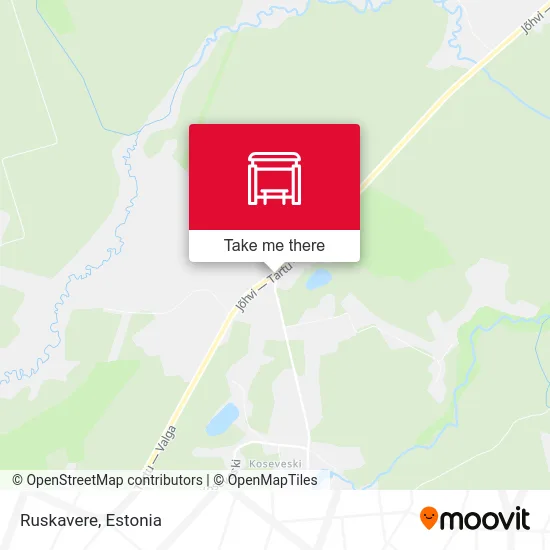 Карта Ruskavere