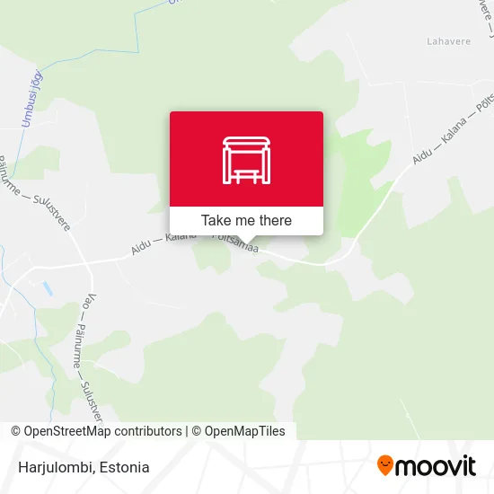 Карта Harjulombi