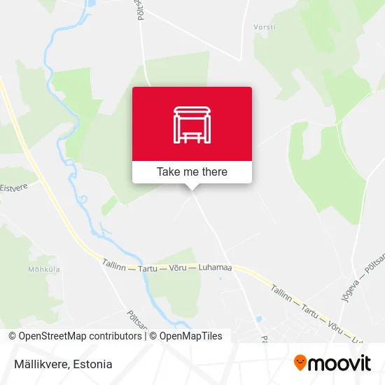 Карта Mällikvere