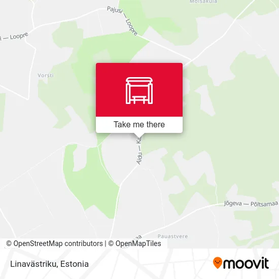 Карта Linavästriku