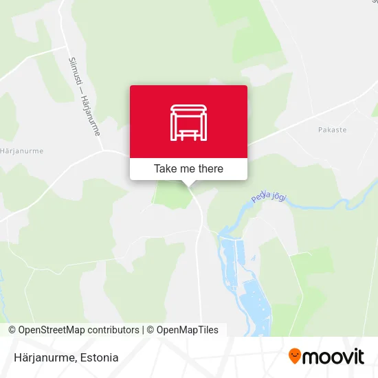 Карта Härjanurme