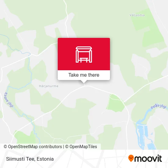 Карта Siimusti Tee