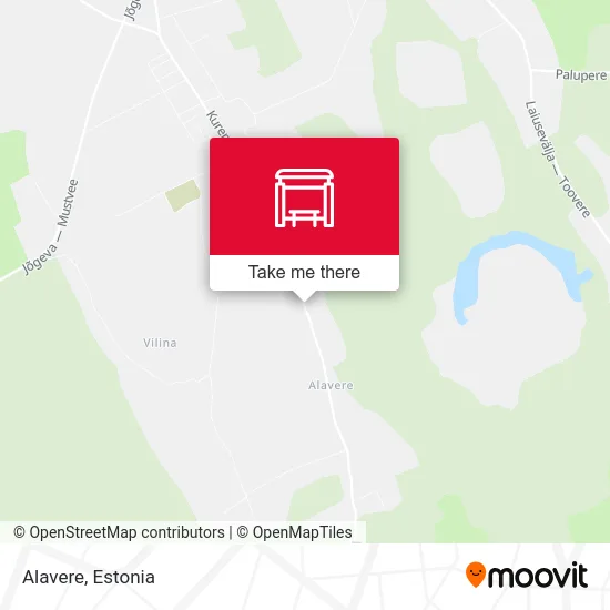 Карта Alavere