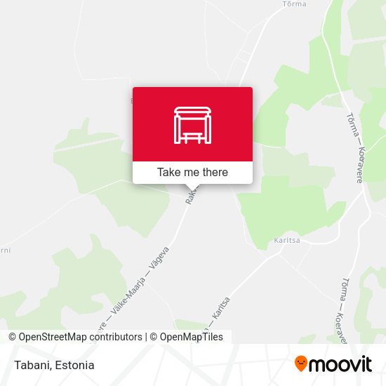 Карта Tabani