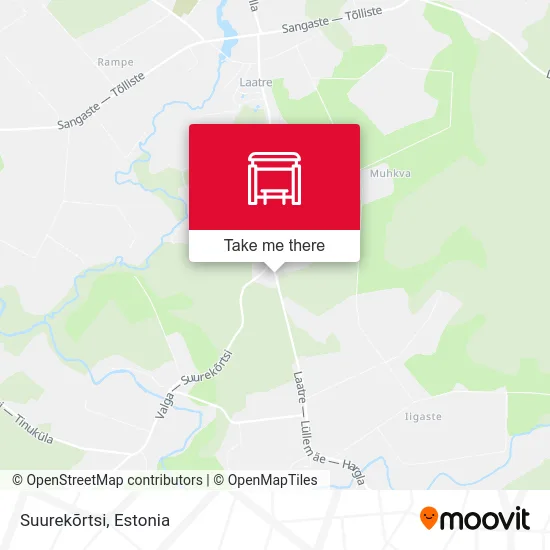 Карта Suurekõrtsi