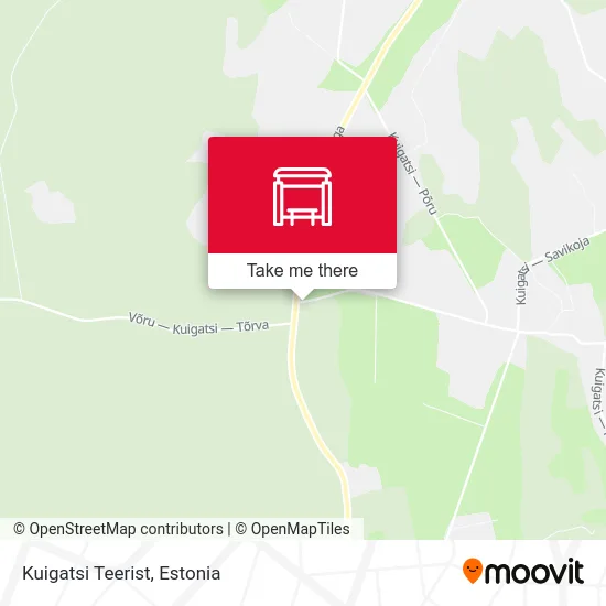 Карта Kuigatsi Teerist