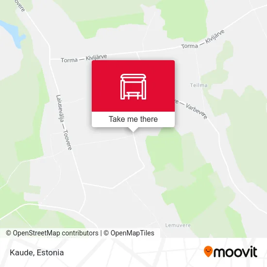 Карта Kaude