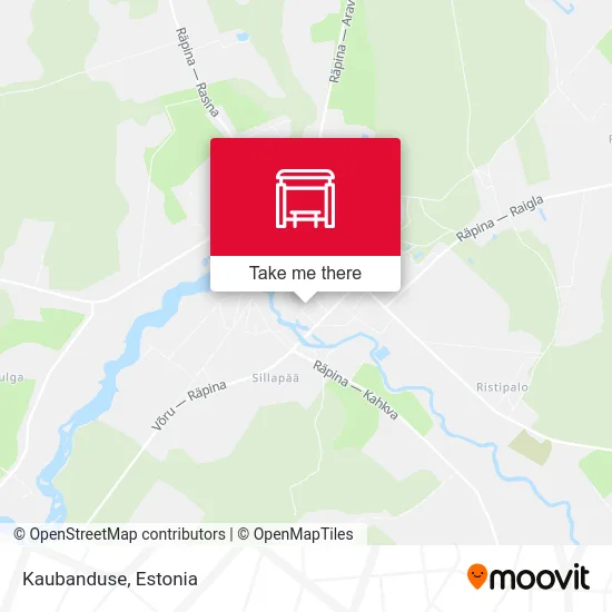 Карта Kaubanduse