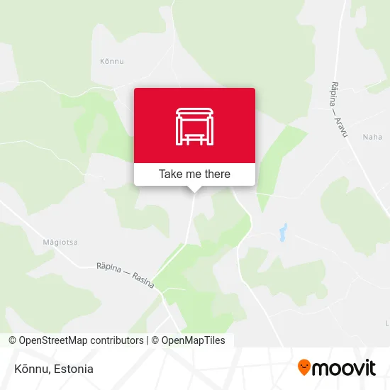 Карта Kõnnu