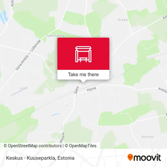 Карта Keskus - Kuuseparkla