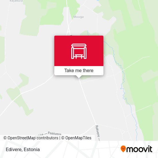 Карта Edivere