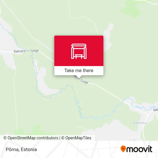 Карта Põrna