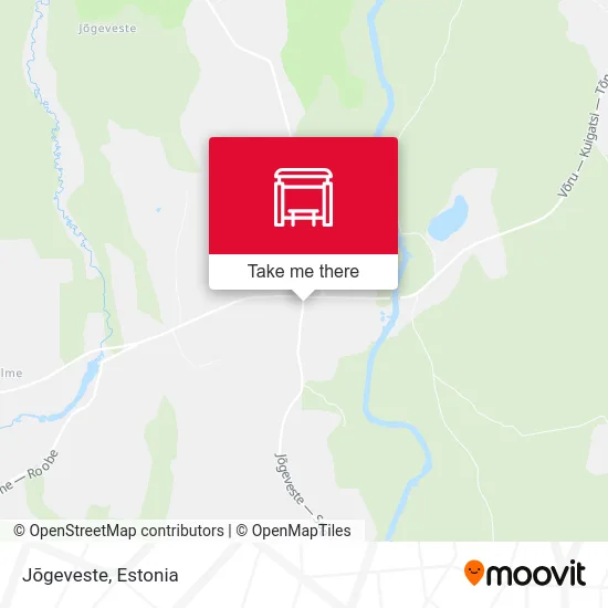 Карта Jõgeveste