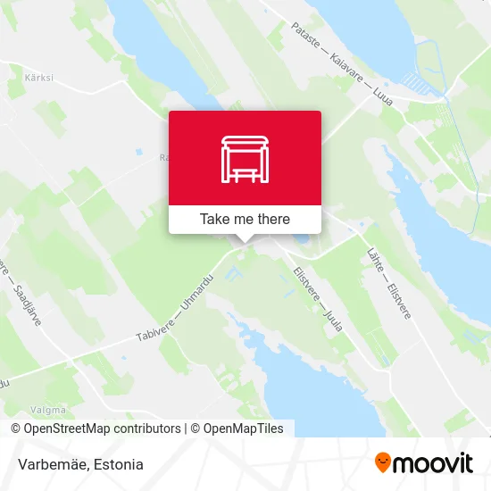 Карта Varbemäe