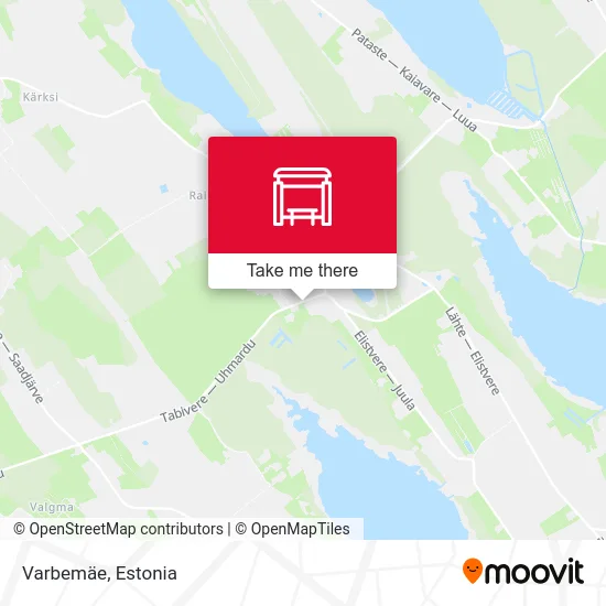 Карта Varbemäe