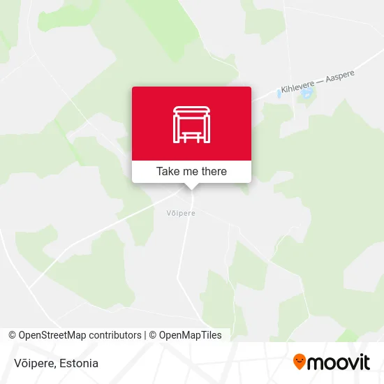 Карта Võipere