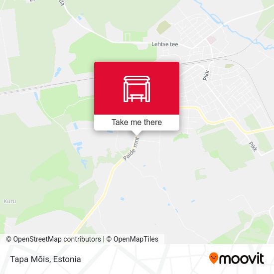 Карта Tapa Mõis