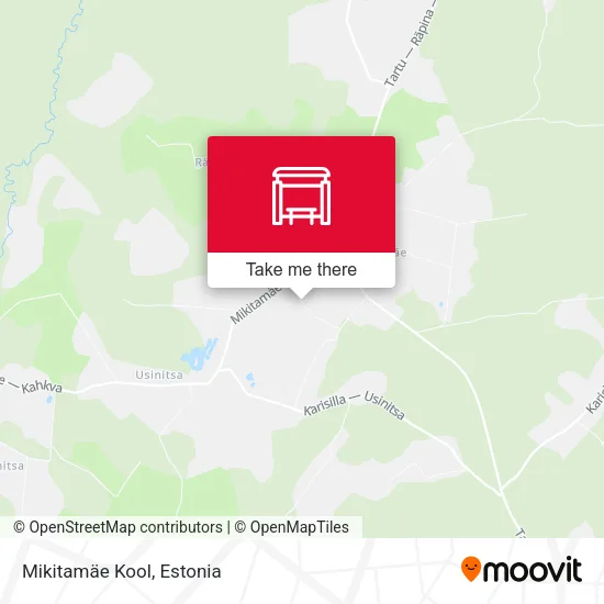 Карта Mikitamäe Kool