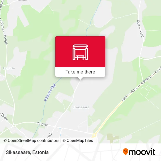 Карта Sikassaare