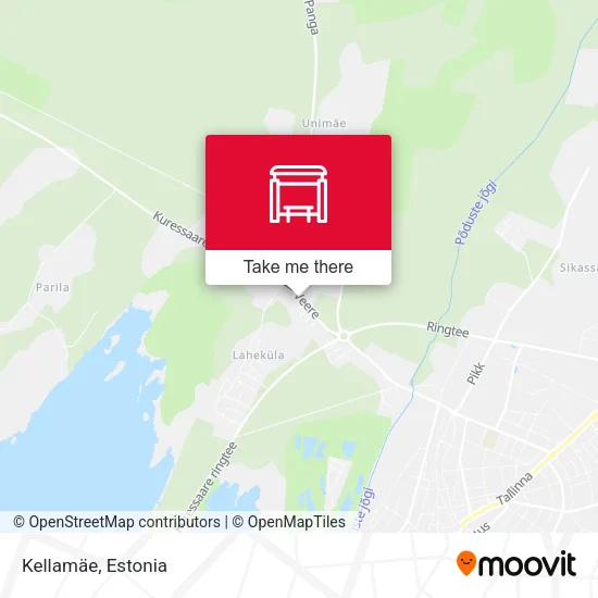 Карта Kellamäe