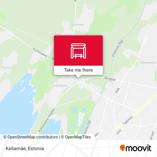 Карта Kellamäe