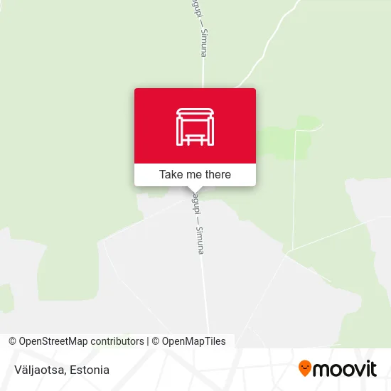 Карта Väljaotsa