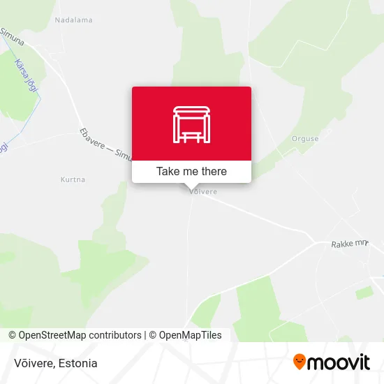 Карта Võivere