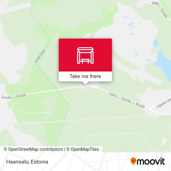 Карта Haansalu