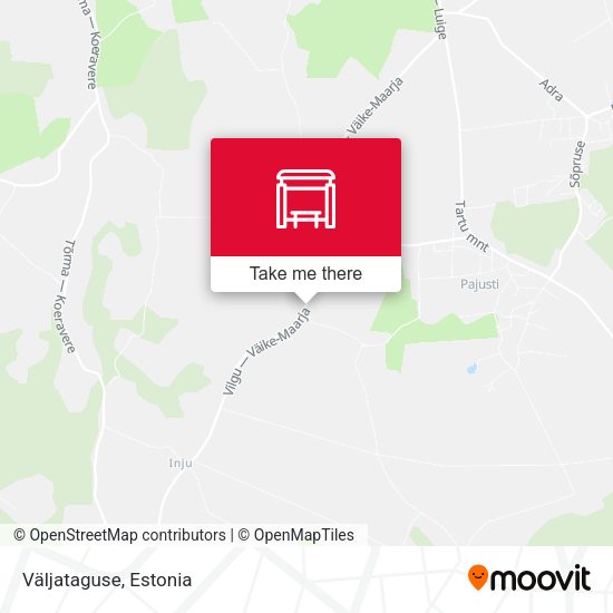 Карта Väljataguse