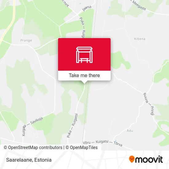 Карта Saarelaane