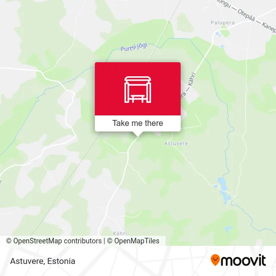 Карта Astuvere