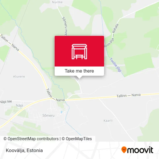 Карта Koovälja