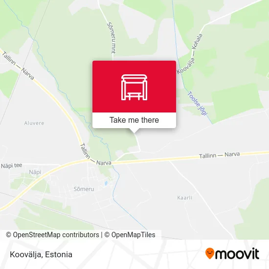Карта Koovälja